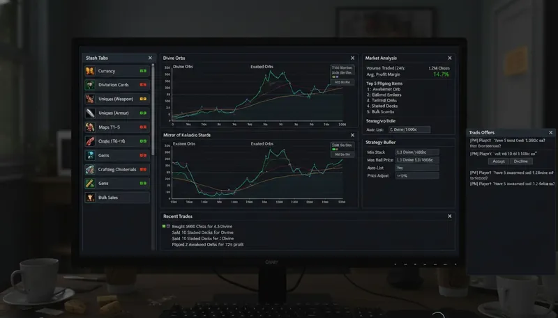 Asynchronous Trading Advanced Strategies