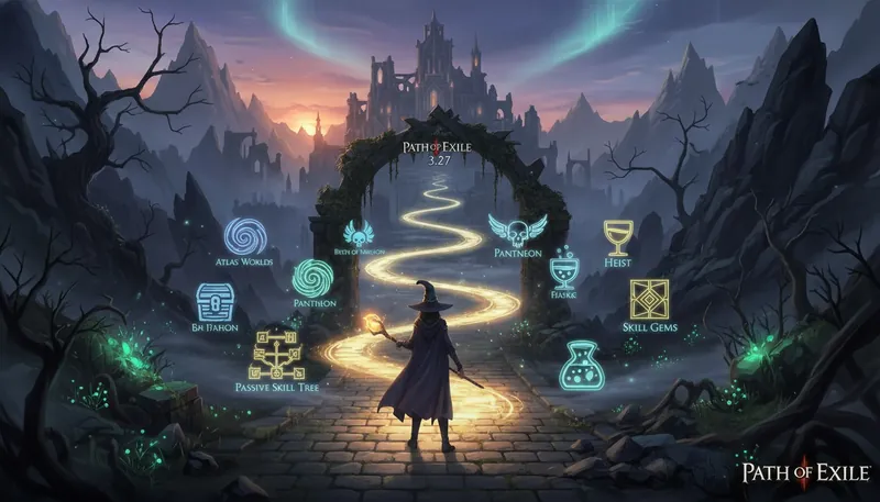 PoE 3.27 Beginner Complete Guide - Character Creation and Leveling